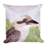 Art Print Throw Pillow/Cushion - The Bushman's Clock