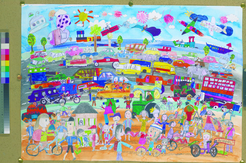 International Traffic Jam collage II