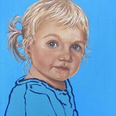 Elea oil on canvas 25 x 30 cm commission
