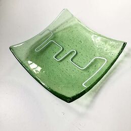 green wiggle trinket dish