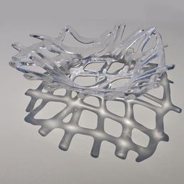 soft glass dish (sold)