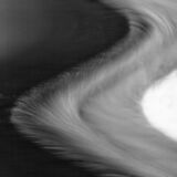 black and white abstract artistic photographs of dams along Grand River, Ontario, using a swing lens panoramic camera and ICM