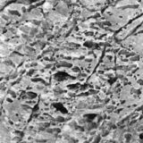 abstract black and white photographic art of rock structures on the island of Sifnos, Greece