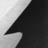 abstract black and white photographic art of "the brink" in Waterloo, Ontario, Canada