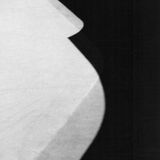 abstract black and white photographic art of "the brink" in Waterloo, Ontario, Canada