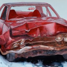 1960s Revisited Crashed Cortina