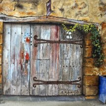 Old Door Roussillon France