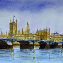 Westminster Bridge after Charles Evans