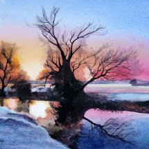 Winter Tree at Stony Stratford