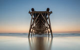 Steetley Pier at Sunset
