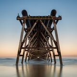 Steetley Pier at Sunset