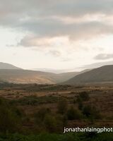 view over Machrie moor