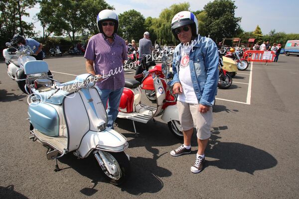 Scooter Ride In at Sammy Miller Motorbike Museum