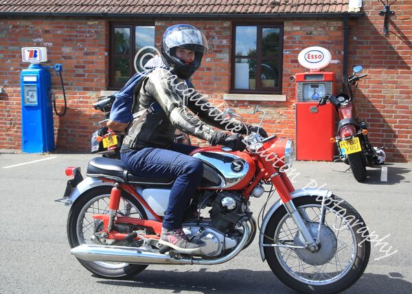 Sammy Miller's Vintage Japanese Bike Ride In