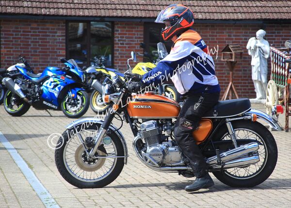 Sammy Miller's Vintage Japanese Bike Ride In