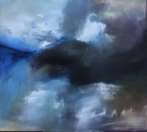 Blue thread 120 by 125 cms