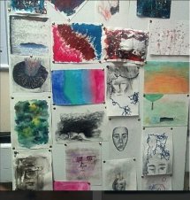 Hillsborough College Fine Art students first response