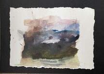 watercolour on paper , Brisons