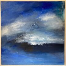 Lightly Darkly 60 by 60 cms
