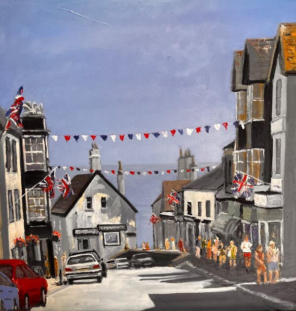 Lyme Regis in summer