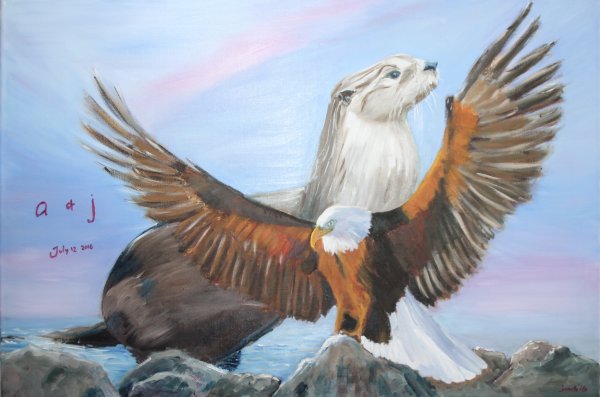 The otter and the eagle! NFS