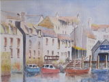 Polperro in the sun; SOLD