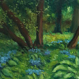 comfrey and forget-me-nots