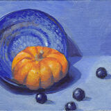 Munchkin Pumpkin and Blueberries