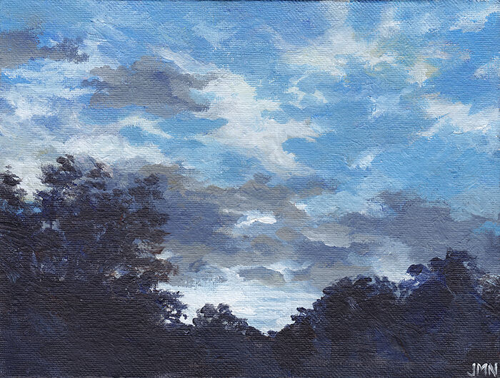 Calm November Sky