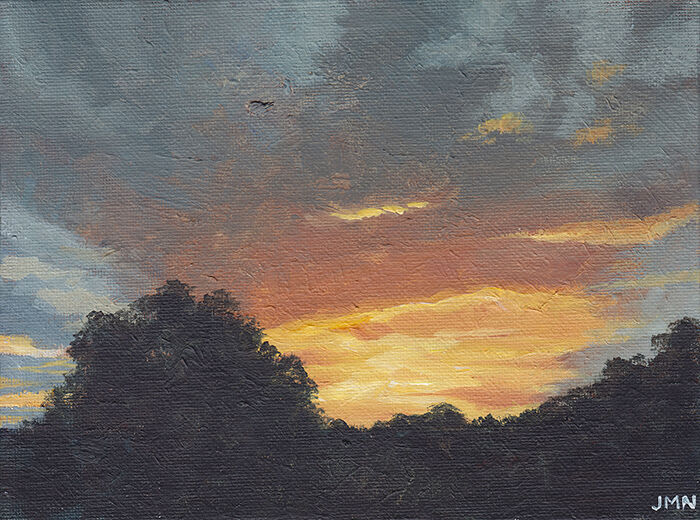 Hertfordshire Sunset, October
