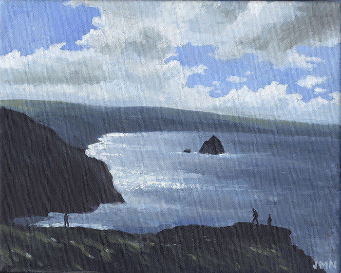 The Cornish Coast from Tintagel