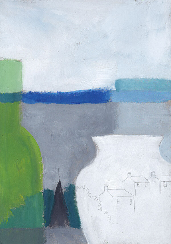 St Ives Through the Window