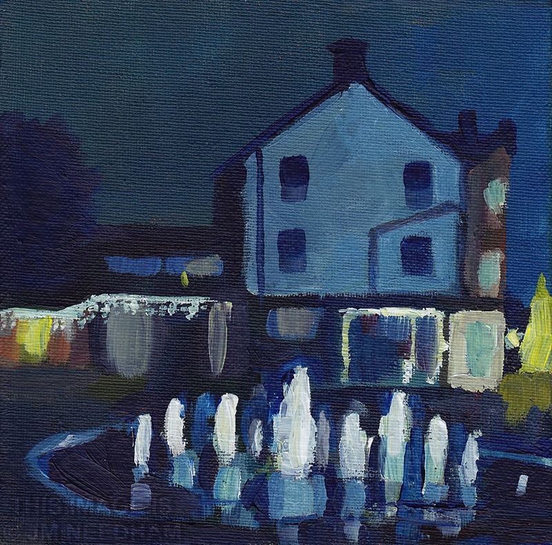 The Fountains at Night