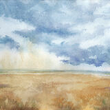 Rain Over Golden Fields