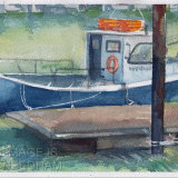 Blue Boat, Ryde Harbour