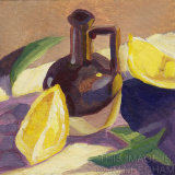 Brown Vase in Evening Light