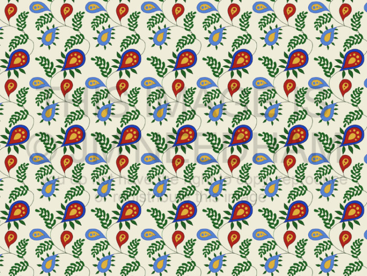 Colourful Leafy Pattern