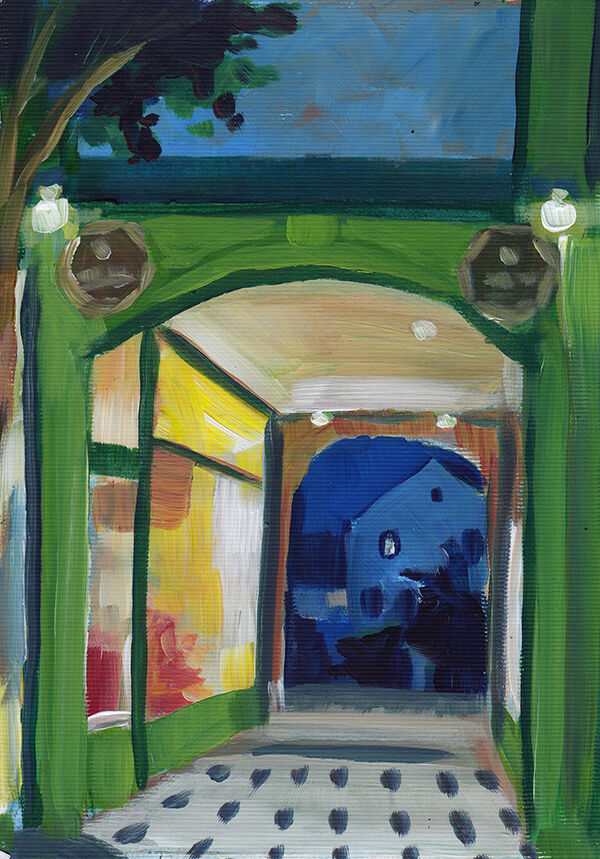 The Arcade at Night