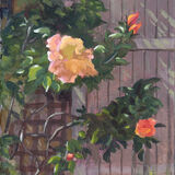 Rose and Trellis