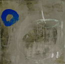 Patch of Earth 30x30cm mixed medium on canvas SOLD