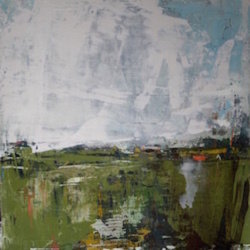 Lochside - 60x60cm on canvas SOLD