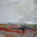 Must explore it, mixed media on canvas 30x30. SOLD