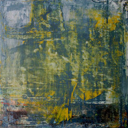 Retrace Your Steps 60x60cm mixed media on canvas