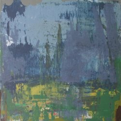 Unhedged 50x50cm mixed media on canvas SOLD