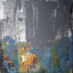Wild Sky - 40x40cm on canvas