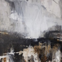 Wondering Behold - 60x60cm mixed media on board SOLD