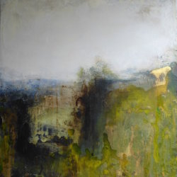 Another Season - 90x90cm mixed media on board