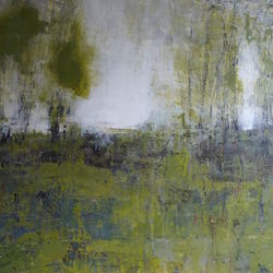 Emerging - 102x81cm mixed media on canvas