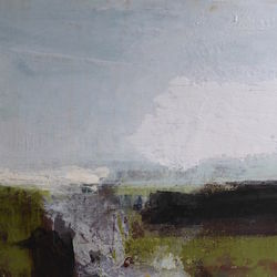 Gentle Breeze - 40x30cm mixed media on canvas