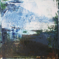 Moonlight 50x50cm mixed media on canvas